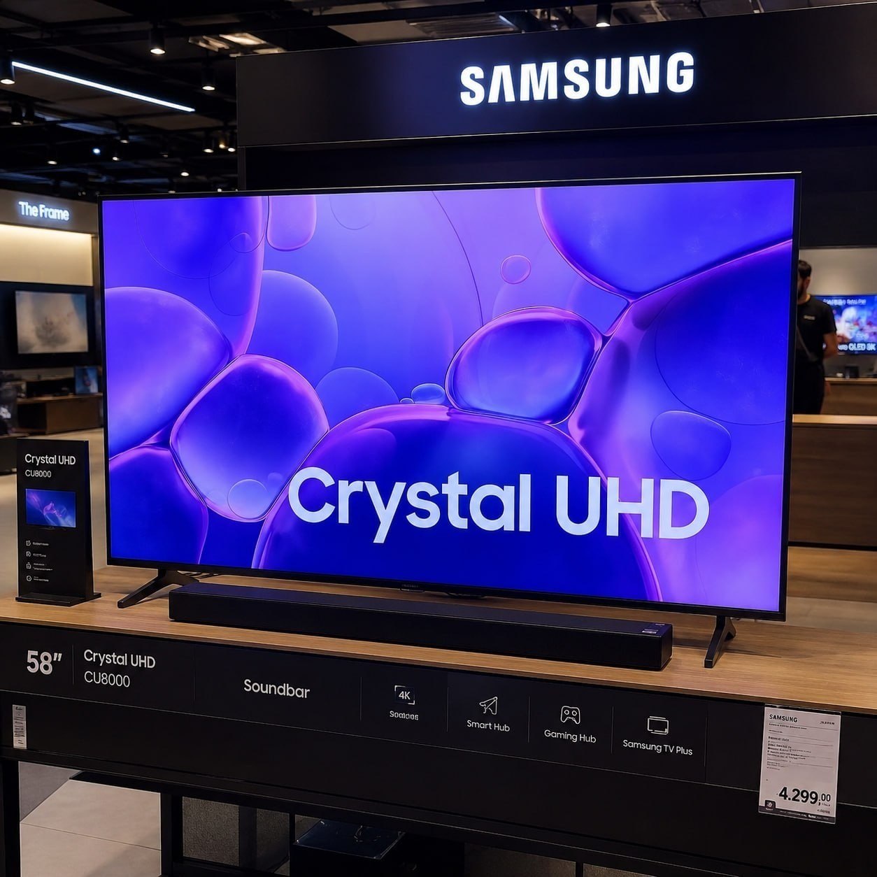 PREÇÃO NO COMBO DE TV 58″ + SOUNDBAR