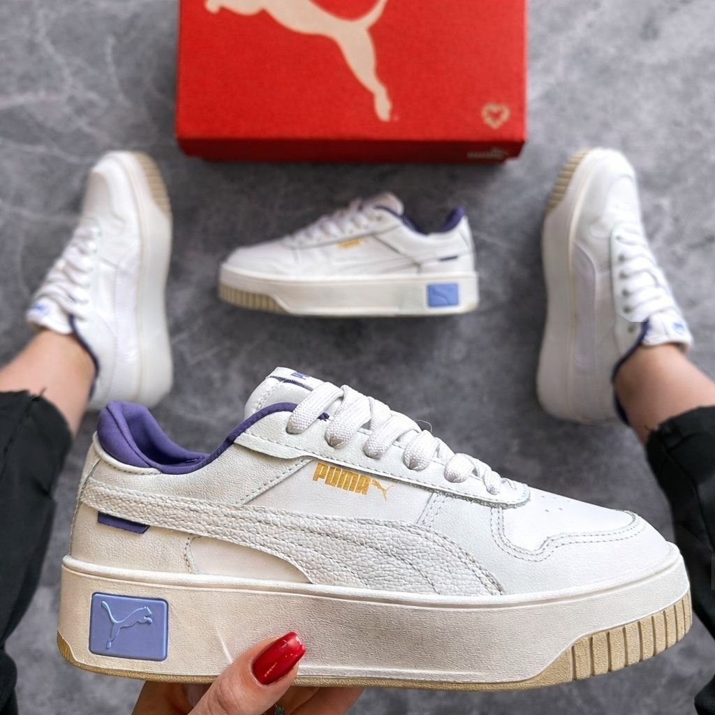 Tênis Puma com 3cm de solado para as baixinhas!