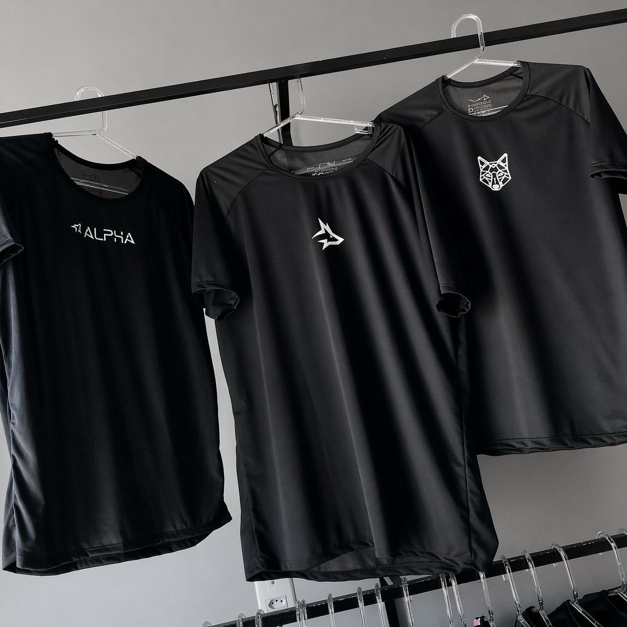 KIT ALL BLACK DO LOBÃO PRA ACADEMIA