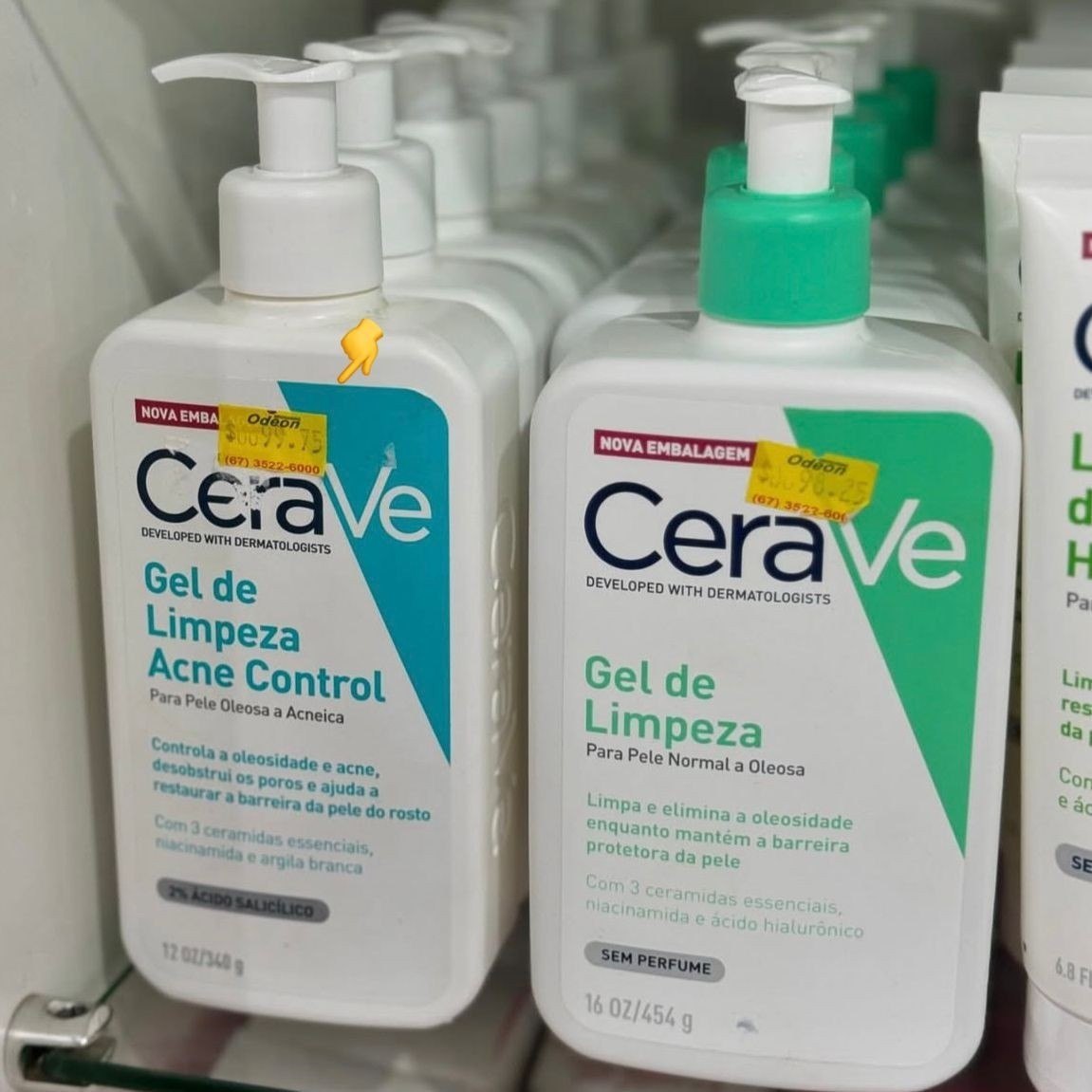 GEL LIMPEZA FACIAL CERAVE PARA ACNE