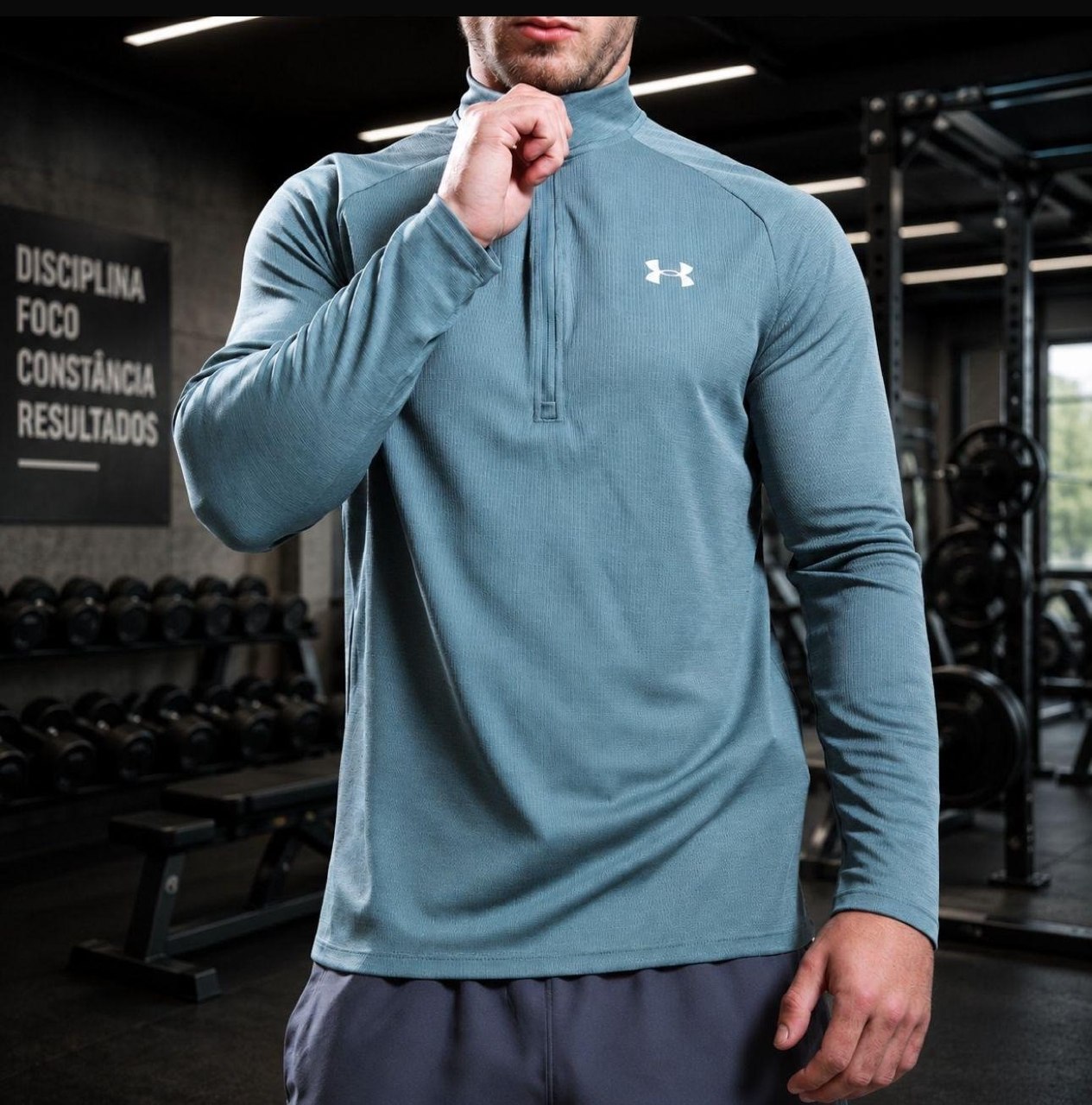 BLUSA DE TREINO UNDER ARMOUR POR MENOS DE 130 CONTOS 🏋️‍♀️