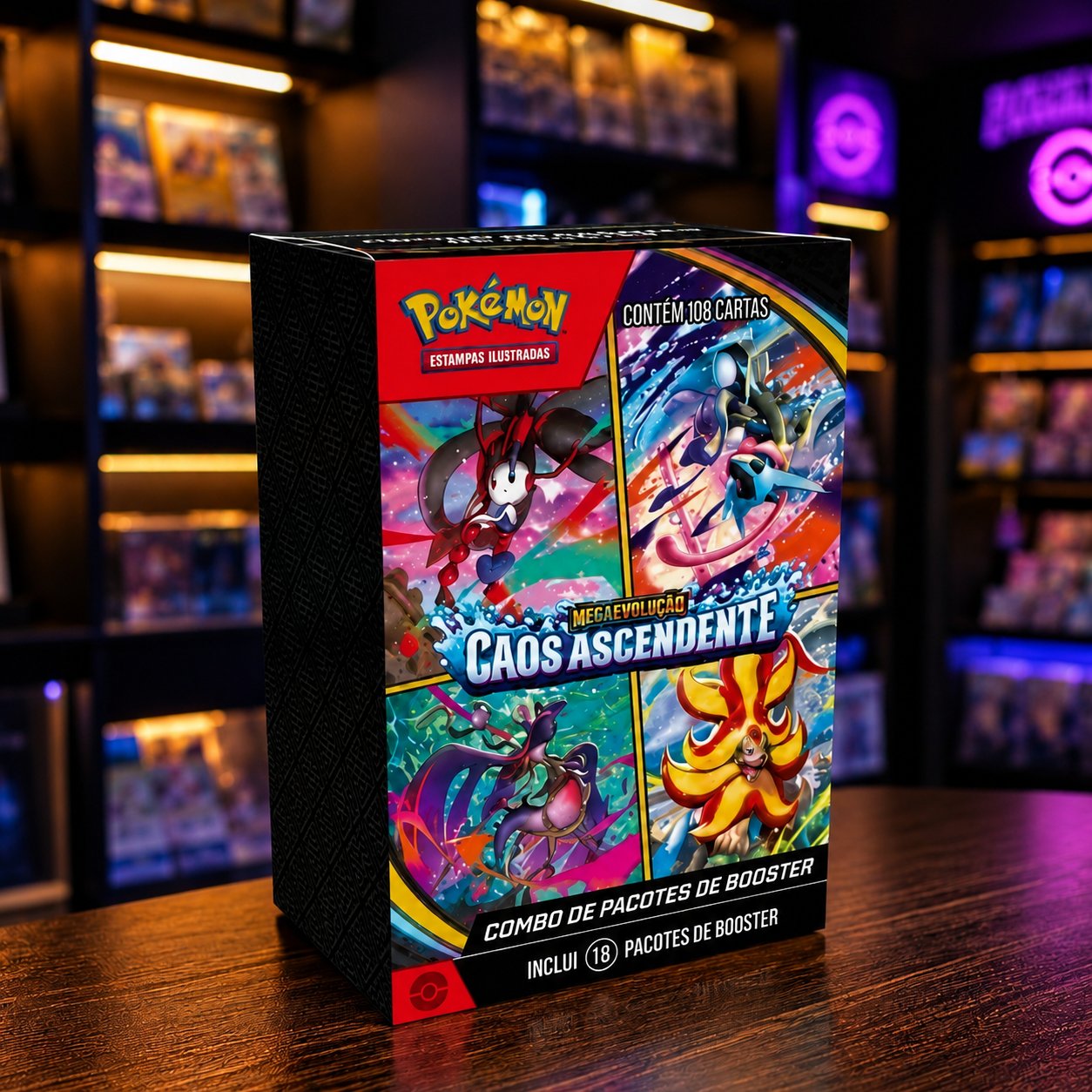 18 BOOSTERS POR APENAS R$ 165!
