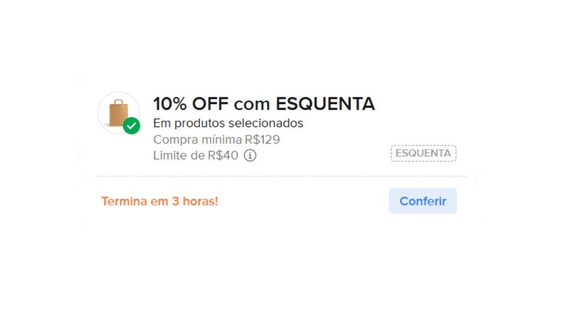 NOVO CUPOM NO ML